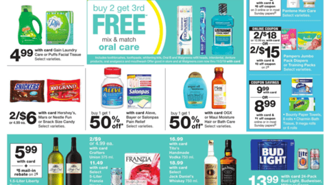 Walgreens P&G Feature